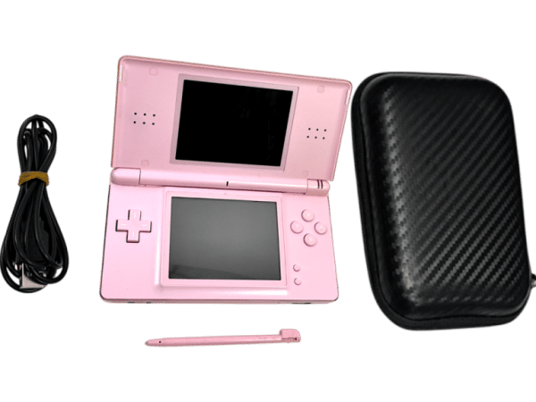 PINK Nintendo DS Lite + Case + Charger - Image 3