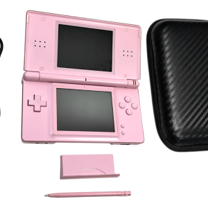 PINK Nintendo DS Lite + Case + Charger
