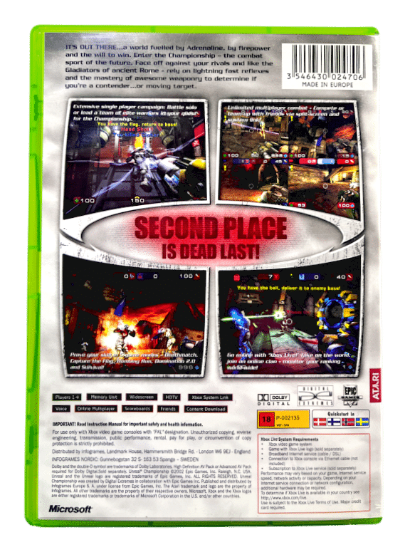 Unreal Championship (Volume 1) Xbox