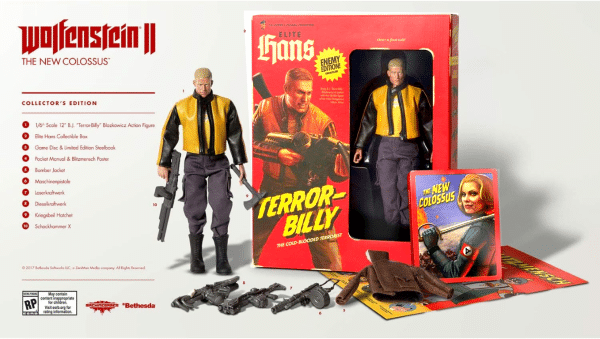 Wolfenstein II: The New Colossus BIG BOX STATUE EDITION (Xbox One)