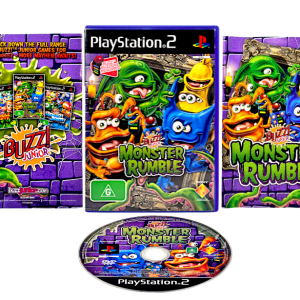 BUZZ JUNIOR MONSTER RUMBLE PS2