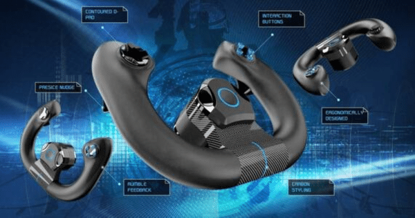 PS3 Racing Wheel Gioteck FR-1 Freedom Racing Wheel