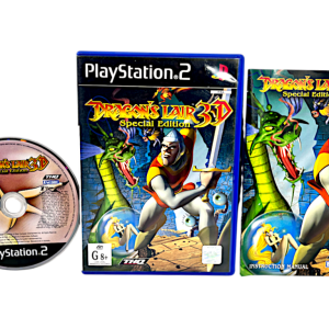 DRAGON'S LAIR 3D SPECIAL EDITION (PS2) *COMPLETE*