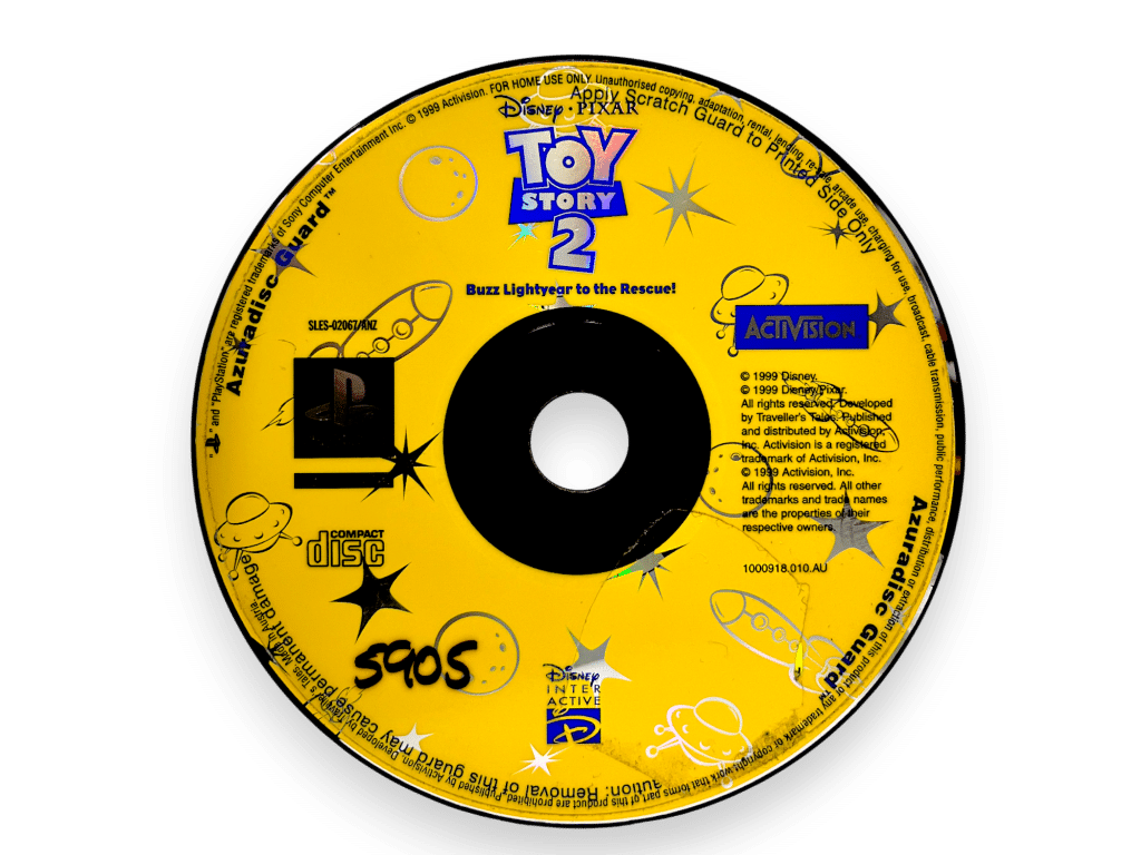 TOY STORY 2 (PS1) *GENUINE PAL REGION GAME - DISC EXCELLENT*