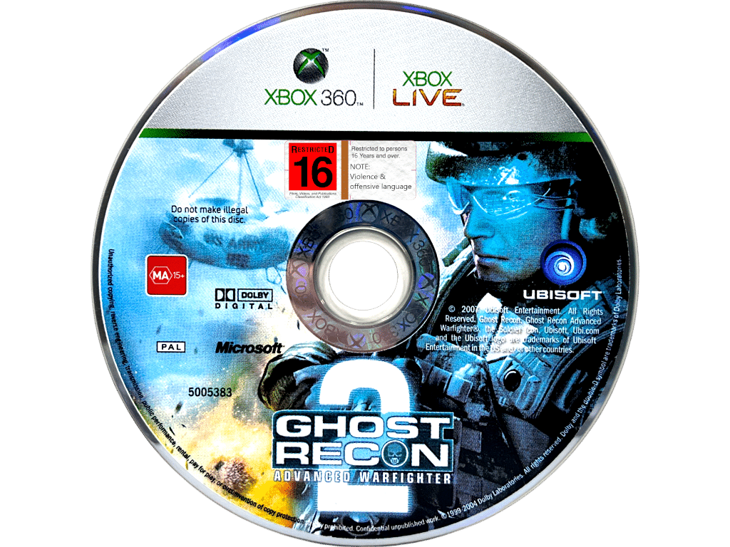 Tom Clancy's Ghost Recon Advanced Warfighter 2 (Xbox 360)