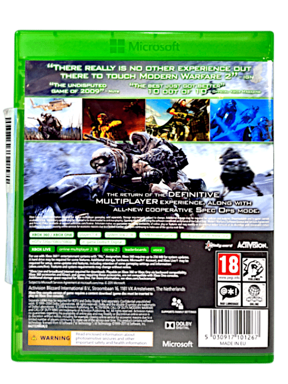 Call of Duty: Modern Warfare 2 (GENUINE XBOX ONE EDITION)