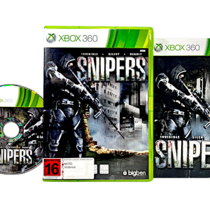 SNIPERS: Invisible, Silent, Deadly (Xbox 360 - RARE)