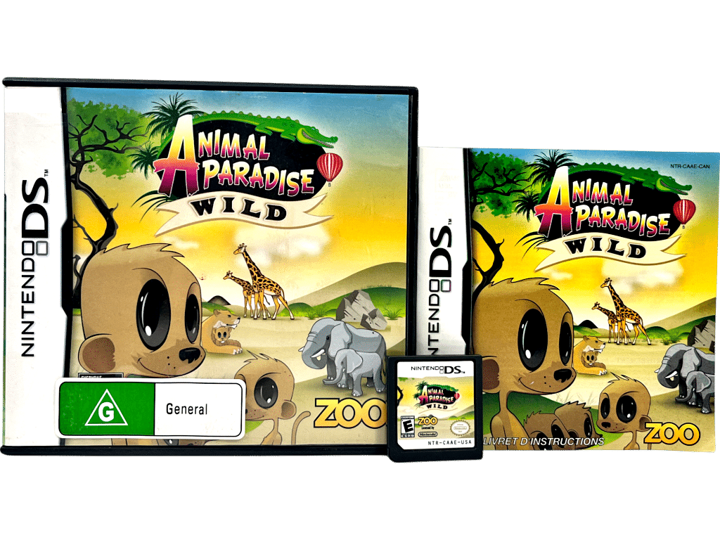 Animal Paradise: WILD (Nintendo DS)