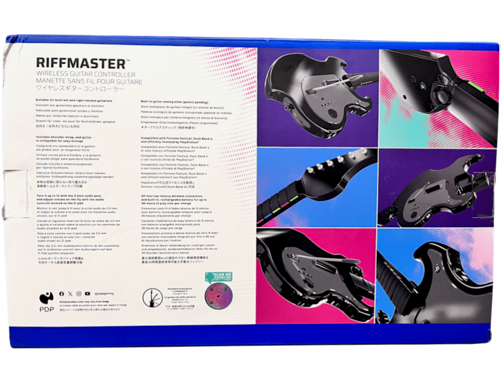 PDP - Riffmaster Wireless Guitar Controller - PS4 + PS5