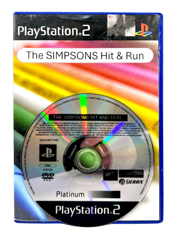 The Simpsons Hit & Run PS2