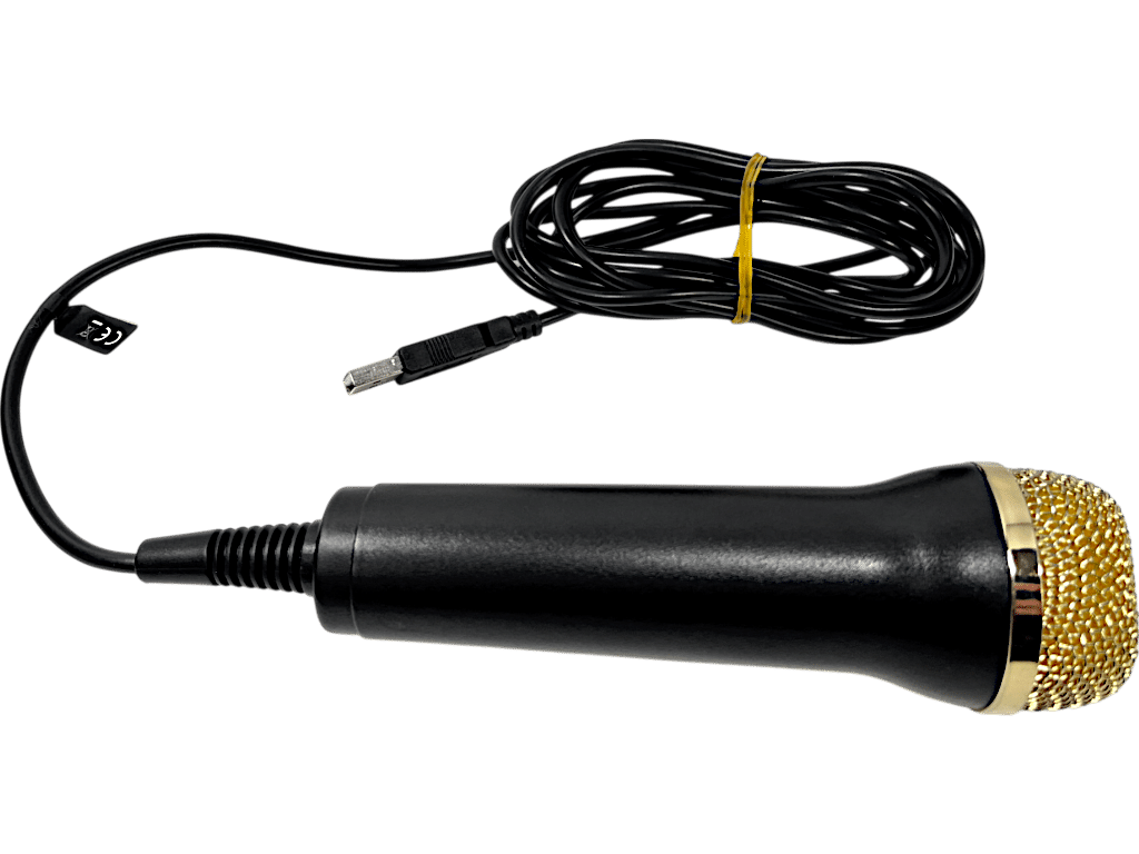 WE SING USB MICROPHONE PLAYSTATION 4 MICROPHONE GOLD DOME