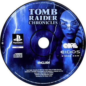 TOMB RAIDER CHRONICLES (PS1) *DISC EXCELLENT*