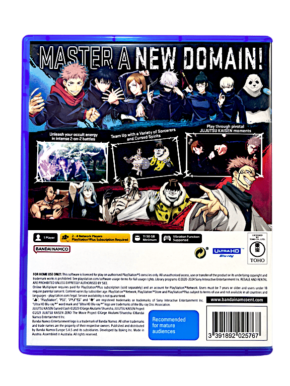 Jujutsu Kaisen: Cursed Clash (PS5)