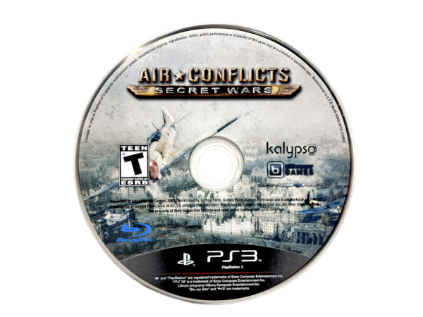 Air Conflicts: Secret Wars (RARE PS3 game)