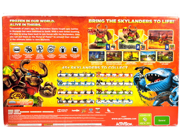 Skylanders Giants Starter Pack (XBox 360) *COMPLETE BOX SET*