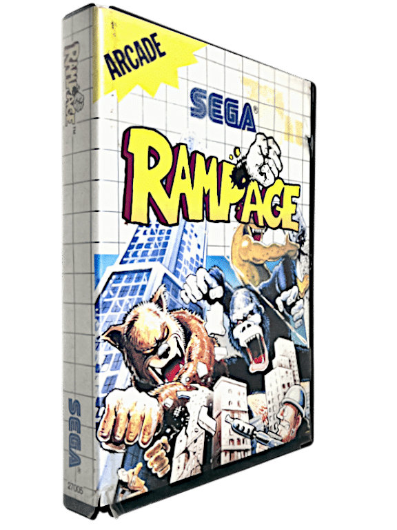 Rampage Sur Sega Master System - Version PAL EUR - 1992 - Testé Et Fonctionnel