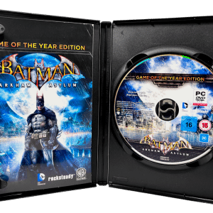 Batman Arkham Asylum GAME OF THE YEAR EDITION (PC) *INCLUDES MANUAL + ACTIVATION KEY*
