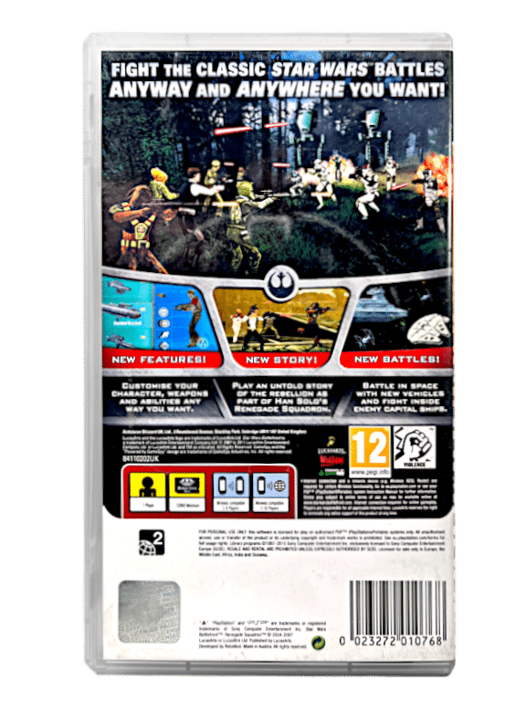 STAR WARS Battlefront Renegade Squadron (PSP)