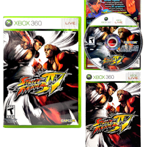 Street Fighter IV (XBox 360 - ALTERNATE PRINT)