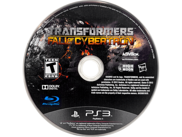 TRANSFORMERS Fall of Cybertron (PS3)