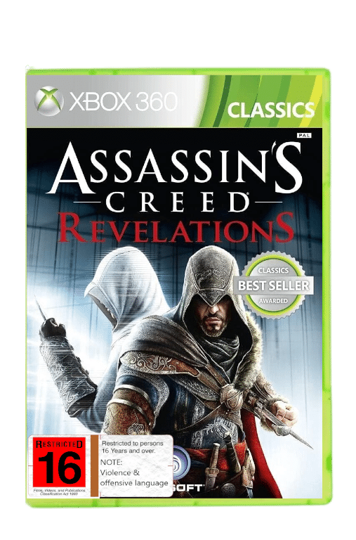 Assassin's Creed REVELATIONS (Xbox 360 BLACK CASE) *GENUINE CLASSICS*