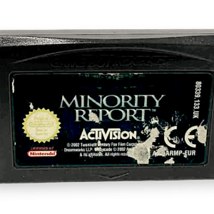 Minority Report: The Video Game Game Boy Advance (GBA)