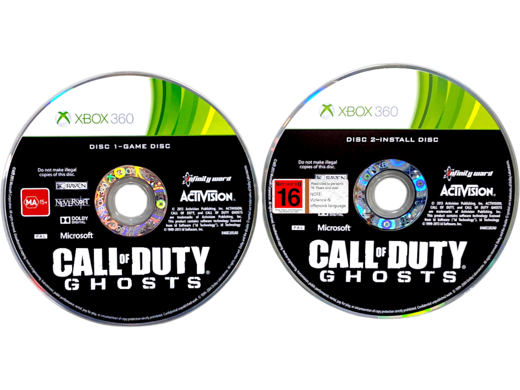 Call Of Duty Ghosts - Xbox 360 - Sans Manuel - Bon état