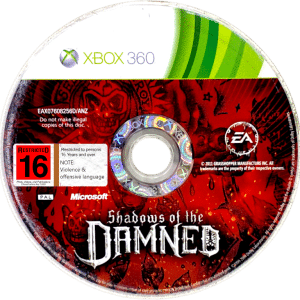 Shadows of the Damned Xbox 360 Disc