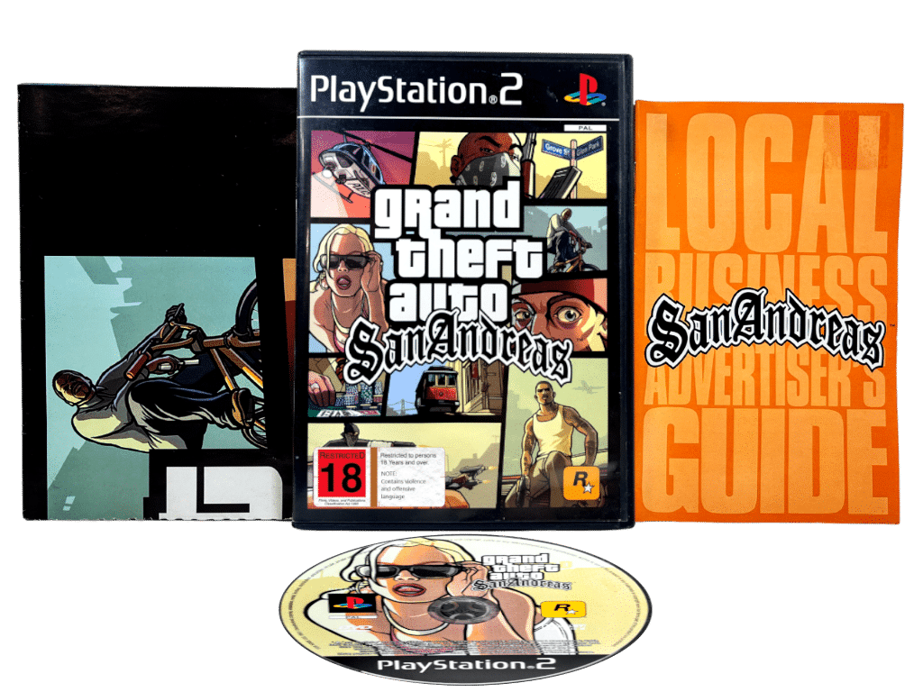 GRAND THEFT AUTO SAN ANDREAS (PS2)