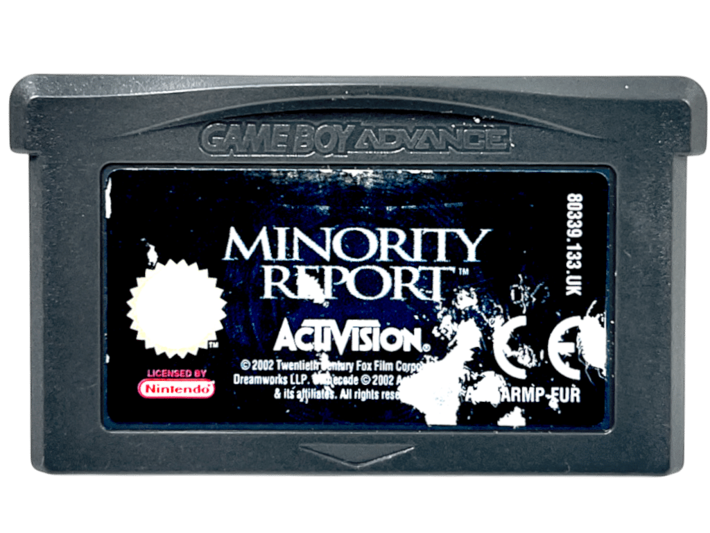 Minority Report: The Video Game Game Boy Advance (GBA)