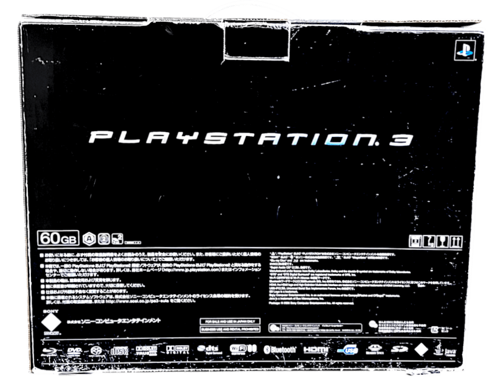 SONY PS3 Phat CECHA00 60GB Backwards Compatible