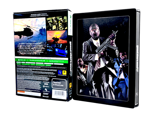 Grand Theft Auto V Special Edition (Xbox 360) *BOXED STEEL EDITION*