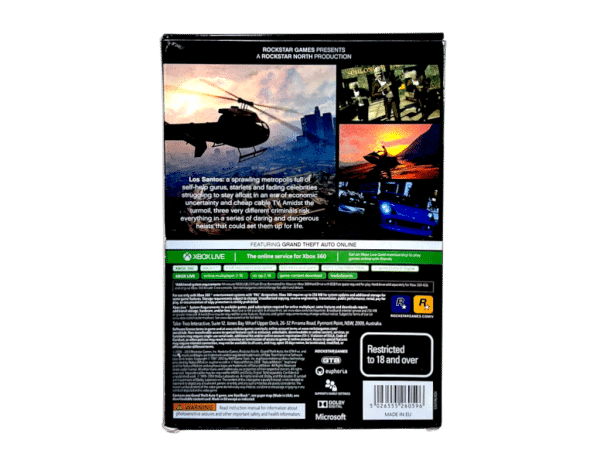 Grand Theft Auto V Special Edition (Xbox 360) *BOXED STEEL EDITION*