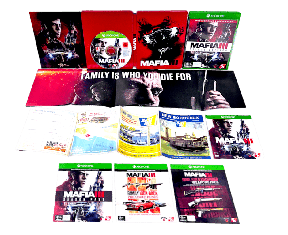 MAFIA III (Mafia 3) XBox One *STEEL COLLECTOR'S EDITION*