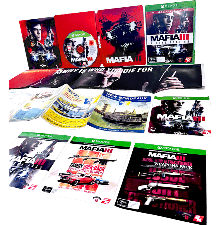 MAFIA III (Mafia 3) XBox One *STEEL COLLECTOR'S EDITION*