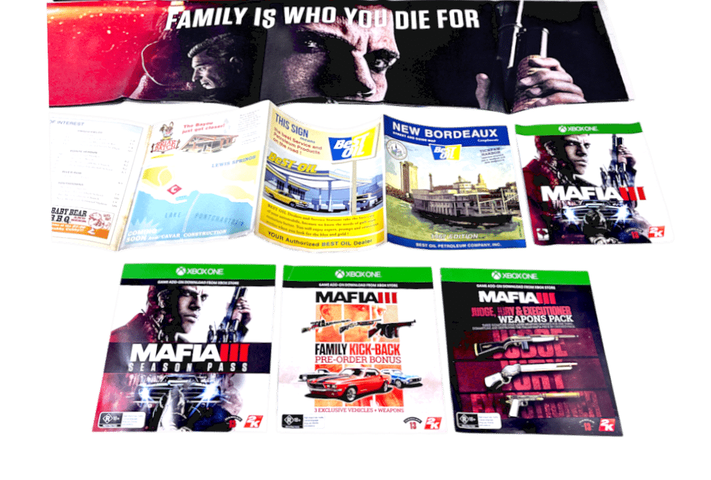 MAFIA III (Mafia 3) XBox One *STEEL COLLECTOR'S EDITION*