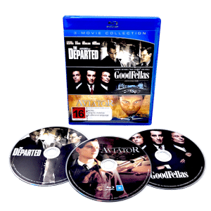 The Departed + Goodfellas + The Aviator (BLU-RAY SPECIAL 3 DISC EDITION) THREE MOVIES