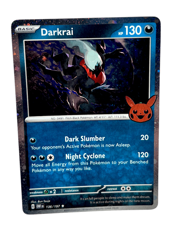 POKEMON TCG - Darkrai (Cosmos Holo) (#136/197) Trick or Trade