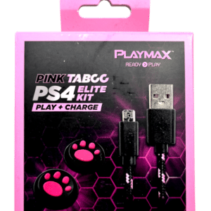 PINK TAB CC PS4 Elite Kit Charge + Play (PlayMax) *MINT IN BOX*