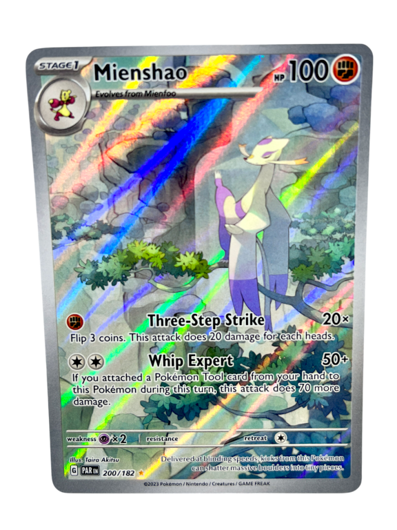 POKEMON TCG - Mienshao (#200/182) Paradox Rift - Appleby Games POKEMON TCG - Mienshao (#200/182) Paradox Rift - Appleby Games