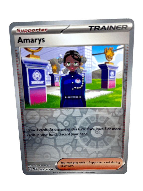 POKEMON TCG - Amarys (Poke Ball Pattern) (#093/131) - Appleby Games