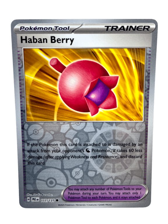 POKEMON TCG - Haban Berry (Poke Ball Pattern)#111/131 - Appleby Games