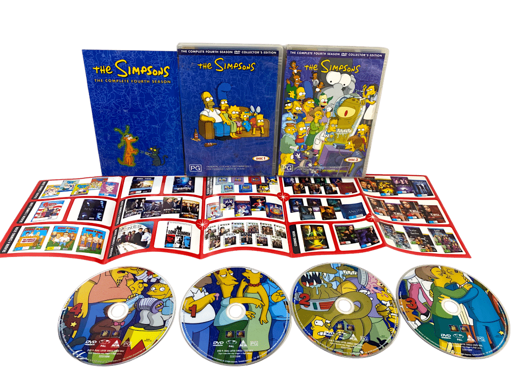 The SIMPSONS The Complete Fourth Season (DVD) COLLECTOR'S EDITION