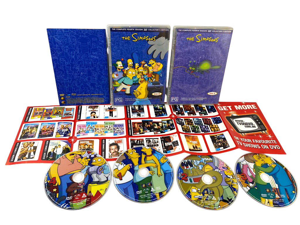 The SIMPSONS The Complete Fourth Season (DVD) COLLECTOR'S EDITION - Image 2