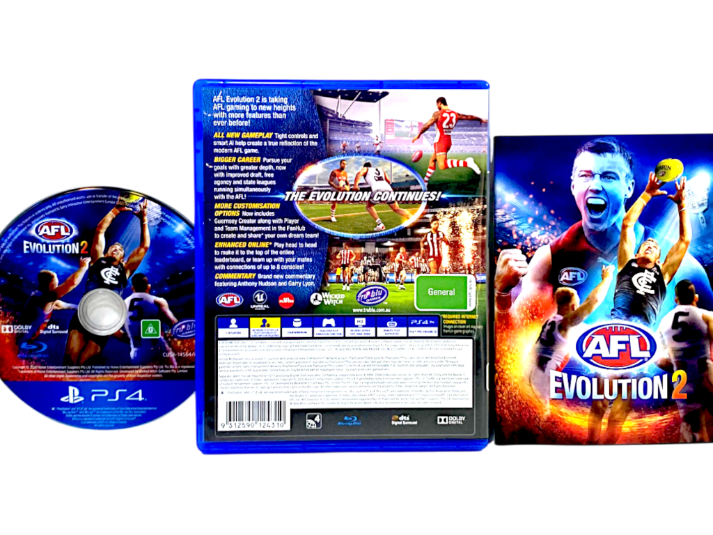 AFL Evolution 2 PS4 Mint Complete - Image 2