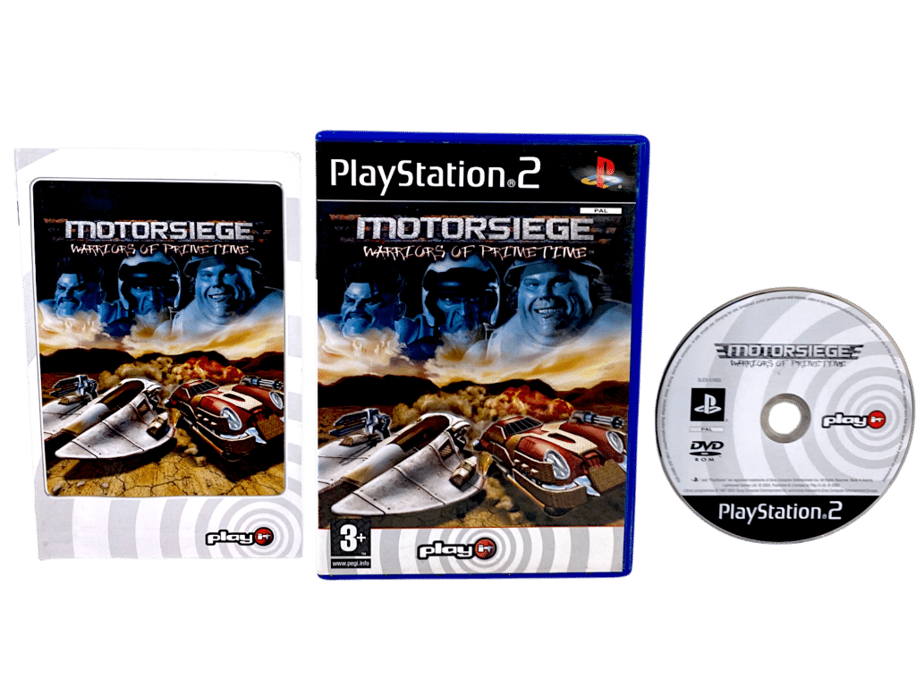 MOTORSIEGE: Warriors of Planet Time (PS2) *EXCELLENT + COMPLETE*