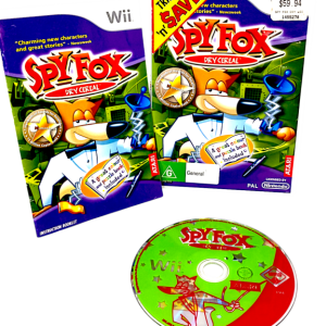 Fox Dry Cereal Nintendo Wii *EXCELLENT & COMPLETE*