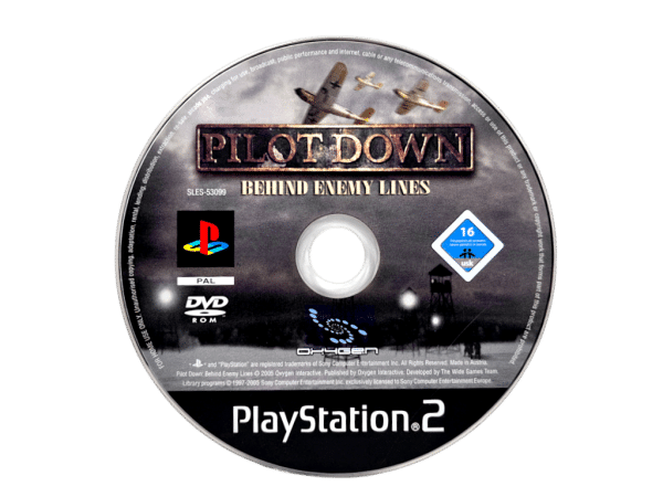 Pilot Down – PlayStation 2 (PS2) – PAL Complet – état Correct