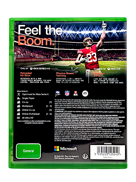 EA Sports MADDEN NFL 25 (XBox One & Series X)