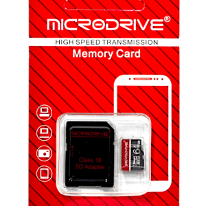 SD Memory Card Adapter + 64GB MicroSD Card Combo